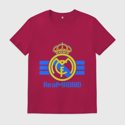 Мужская футболка хлопок Real Madrid