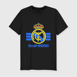 Мужская футболка хлопок Slim Real Madrid