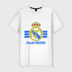 Мужская футболка хлопок Slim Real Madrid