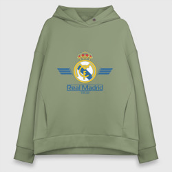 Женское худи Oversize хлопок Real Madrid 1902