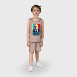 Детская пижама с шортами хлопок Ленин - фото 2