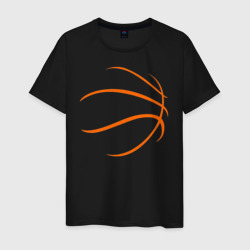 Баскетбольный мяч – Мужская футболка хлопок с принтом купить со скидкой в -20%
