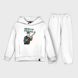 Детский костюм хлопок Oversize Im friendly