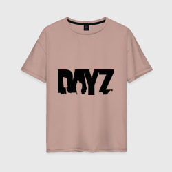 Женская футболка хлопок Oversize DayZ