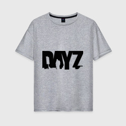 Женская футболка хлопок Oversize DayZ