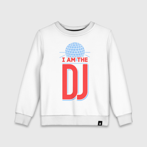 Детский свитшот хлопок I am the DJ