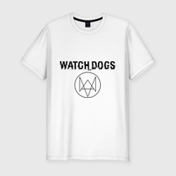 Мужская футболка хлопок Slim Watch Dogs
