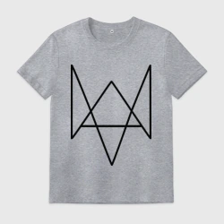 Мужская футболка хлопок Watch Dogs