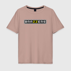 Мужская футболка хлопок Oversize Brazzers