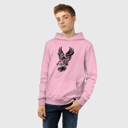 Детская толстовка хлопок Орел в броске - фото 2