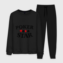 Мужской костюм хлопок Poker Stars