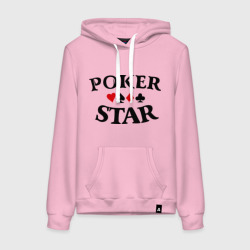 Женская толстовка хлопок Poker Stars