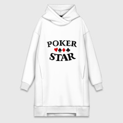 Платье-худи хлопок Poker Stars