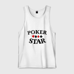 Мужская майка хлопок Poker Stars