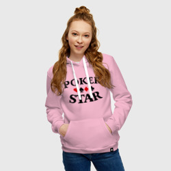 Женская толстовка хлопок Poker Stars - фото 2