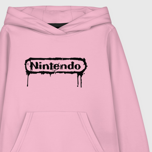 Детская толстовка хлопок Nintendo, цвет светло-розовый - фото 3
