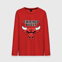 Мужской лонгслив хлопок Chicago Bulls