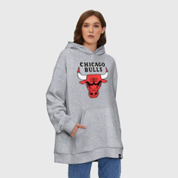 Худи SuperOversize хлопок Chicago Bulls - фото 2