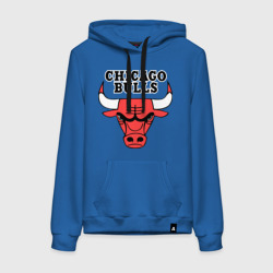 Женская толстовка хлопок Chicago Bulls