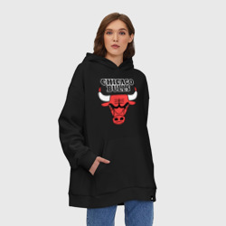Худи SuperOversize хлопок Chicago Bulls - фото 2