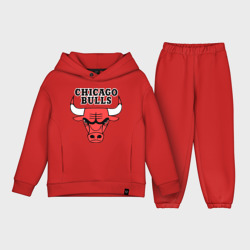 Детский костюм хлопок Oversize Chicago Bulls