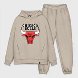 Мужской костюм oversize хлопок Chicago Bulls