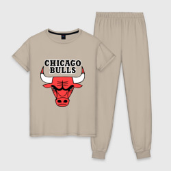 Женская пижама хлопок Chicago Bulls