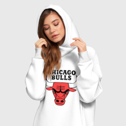 Платье-худи хлопок Chicago Bulls - фото 2