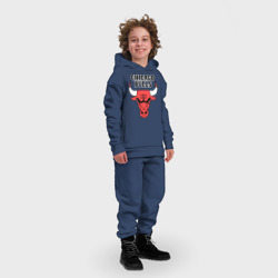 Детский костюм хлопок Oversize Chicago Bulls - фото 2