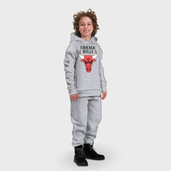 Детский костюм хлопок Oversize Chicago Bulls - фото 2