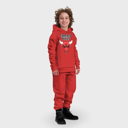 Детский костюм хлопок Oversize Chicago Bulls - фото 2