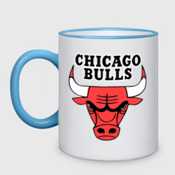 Кружка двухцветная Chicago Bulls