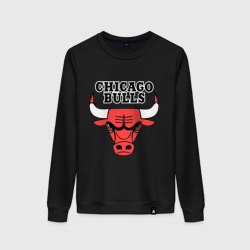 Женский свитшот хлопок Chicago Bulls