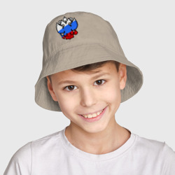 Детская панама хлопок Герб России - фото 2