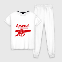 Женская пижама хлопок Arsenal