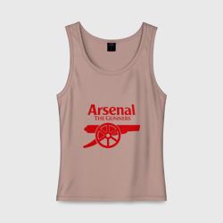 Женская майка хлопок Arsenal