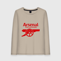 Женский лонгслив хлопок Arsenal