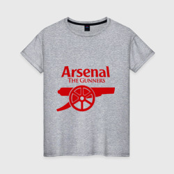 Женская футболка хлопок Arsenal