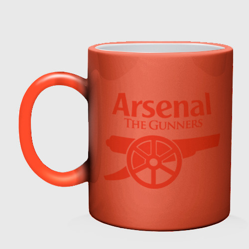 Кружка хамелеон Arsenal - фото 3