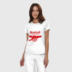 Женская пижама хлопок Arsenal - фото 2