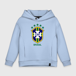 Детское худи Oversize хлопок Сборная Бразилии по футболу