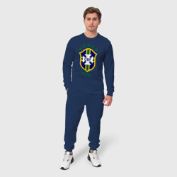 Мужской костюм хлопок Сборная Бразилии по футболу - фото 2
