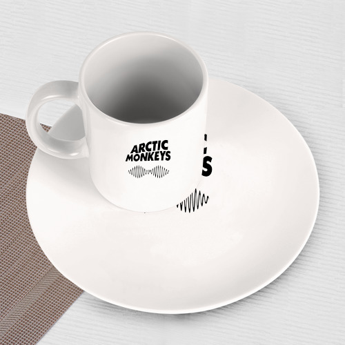 Набор: тарелка + кружка Arctic Monkeys wave - фото 3