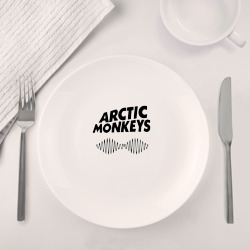 Набор: тарелка + кружка Arctic Monkeys wave - фото 2