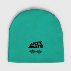 Мужская шапка демисезонная Arctic Monkeys wave