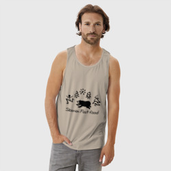 Мужская майка хлопок Siberian Fast food - фото 2