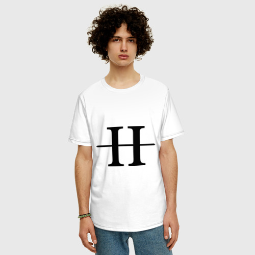 Мужская футболка хлопок Oversize Dark Souls, цвет белый - фото 3