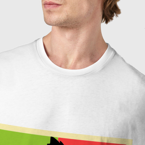 Мужская футболка хлопок Пудж Дота2, цвет белый - фото 6
