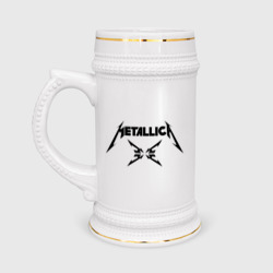 Кружка пивная Metallica
