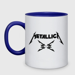 Кружка двухцветная Metallica